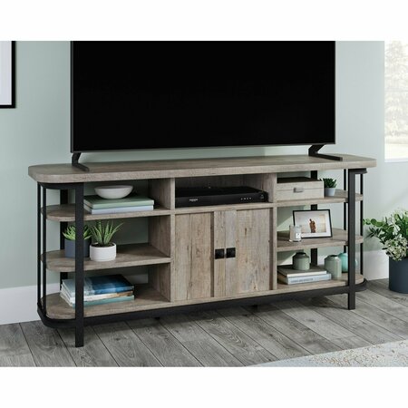SAUDER Station House Entertainment Credenza Ww , Accommodates up to a 65 in. in. TV weighing 70 lbs 433239